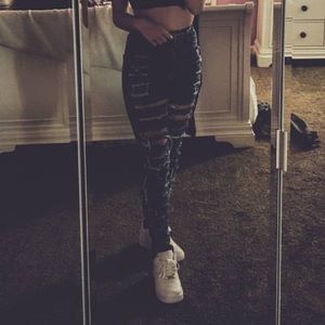 Totally ripped pants